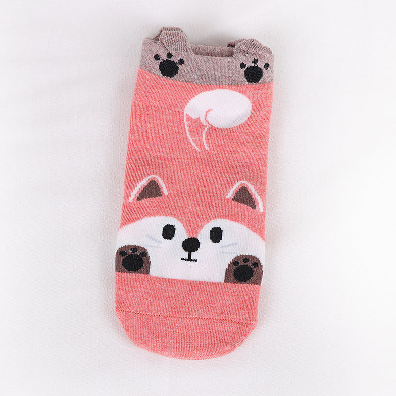 Chaussette Choupi Zoo – Lapin, Chat, Ours & Renard Trop Choux