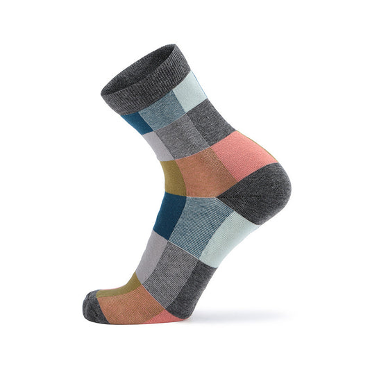 Lot de 5 chaussettes Choupi Carreaux – Élégance Décontractée