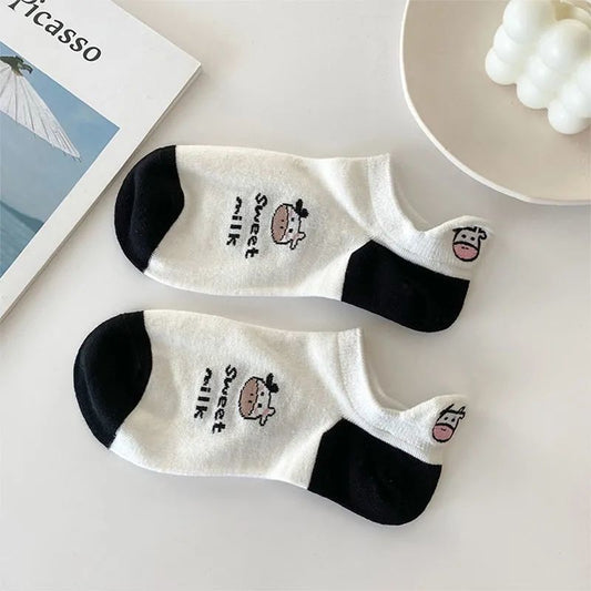 Lot de 5 chaussettes Choupi MooMoo – Vachement mignonnes (et invisibles !)