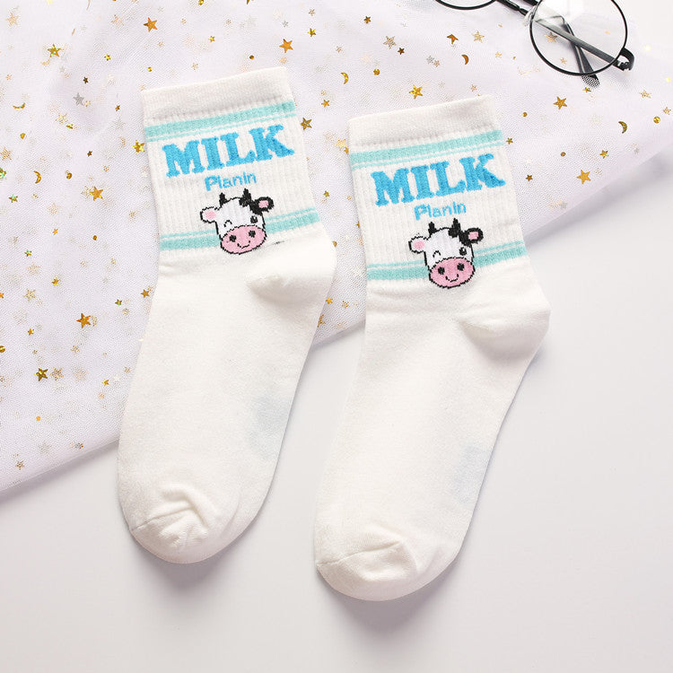 Chaussette Choupi Milk – Fraise & Banane Mignonnes