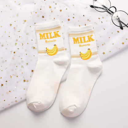 Chaussette Choupi Milk – Fraise & Banane Mignonnes