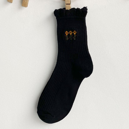 Chaussette Choupi Dentelle – Élégance & Douceur Japonaise