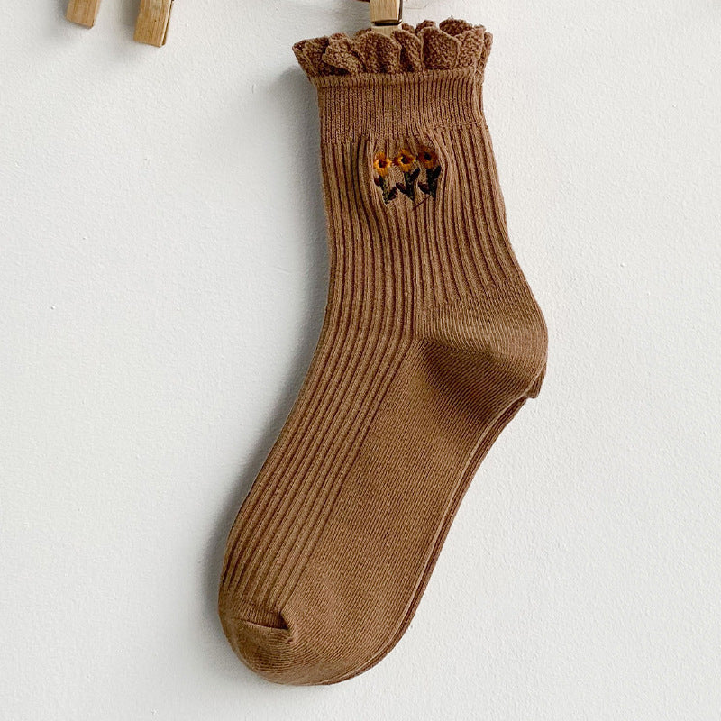 Chaussette Choupi Dentelle – Élégance & Douceur Japonaise