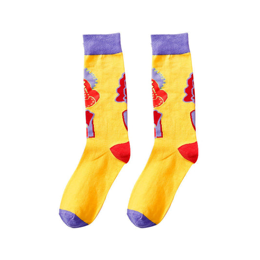 Chaussette Choupi PopArt – Cartoon & Couleurs Flash
