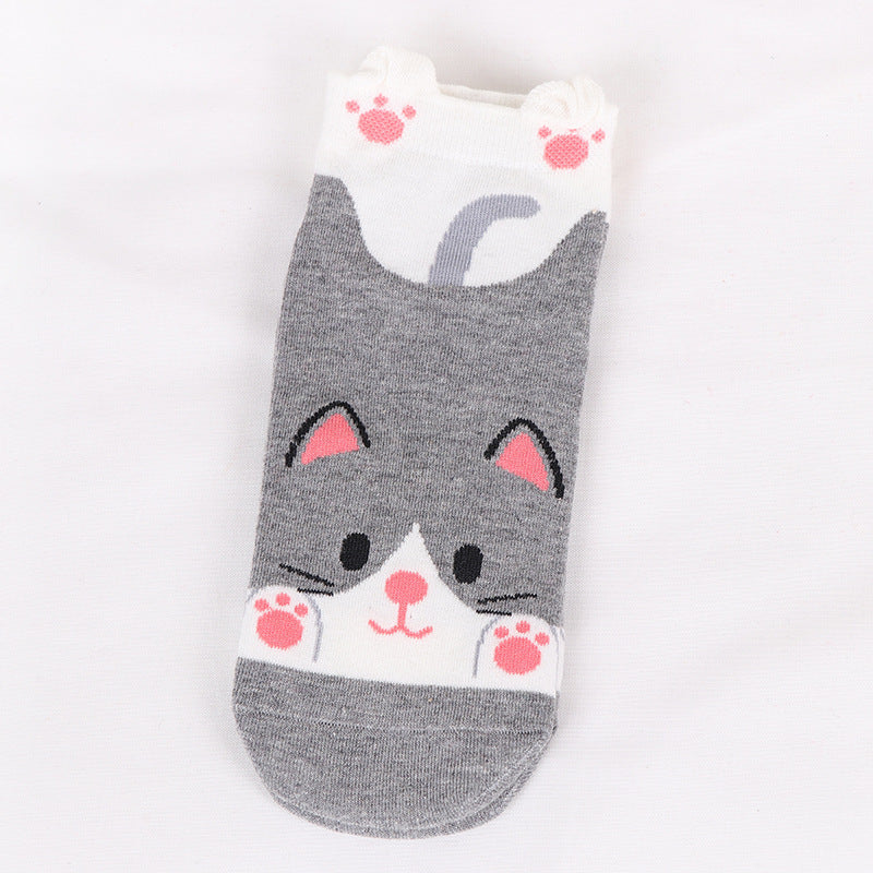 Chaussette Choupi Zoo – Lapin, Chat, Ours & Renard Trop Choux