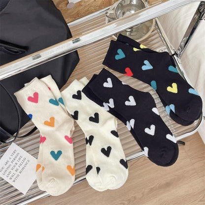 Chaussette Choupi Cœur Coloré