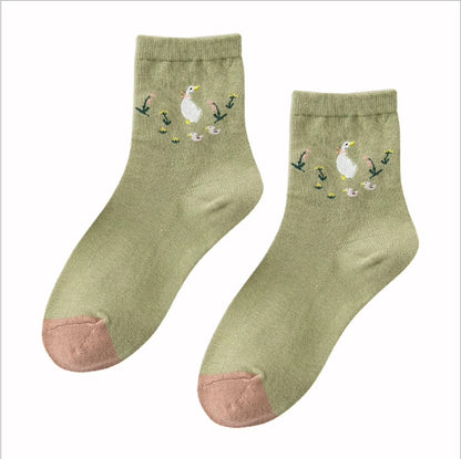 Lot de 3 chaussettes Choupi Tube – Mi-Hautes & Mignonnes