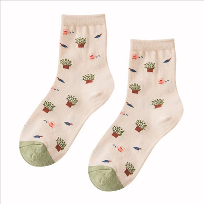 Lot de 3 chaussettes Choupi Tube – Mi-Hautes & Mignonnes