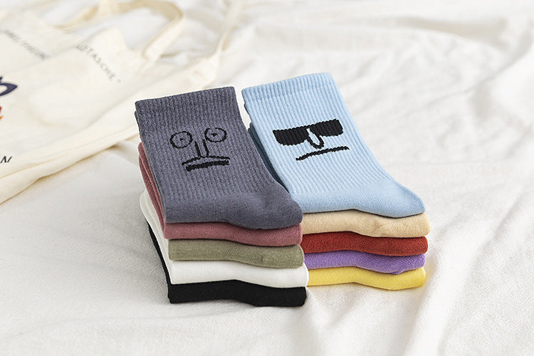 Lot de 10 chaussettes Choupi SmileyFun – Expressions Drôles & Kawaii