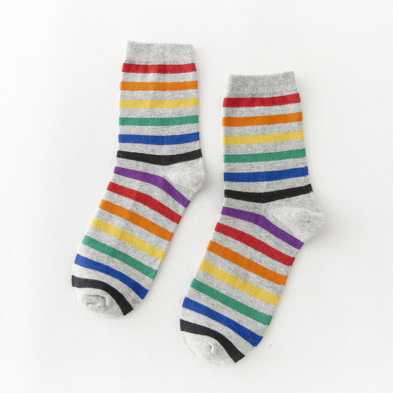 Chaussette Choupi Rayée – Douceur & Couleurs Vintage