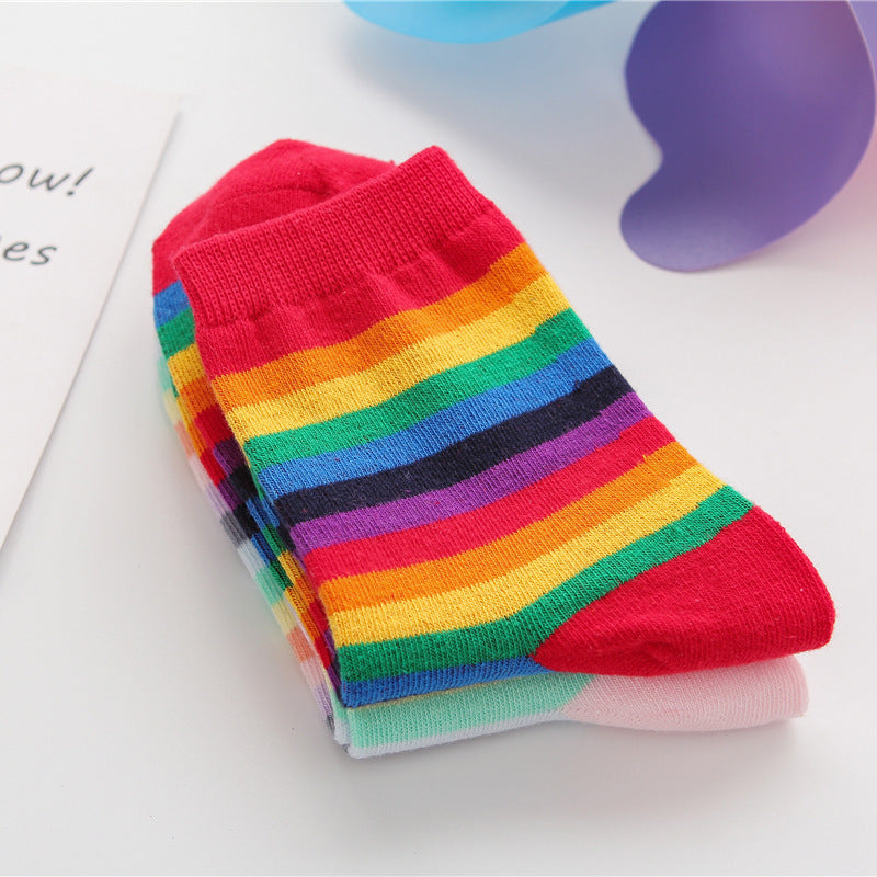 Chaussette Choupi Rétro Rainbow – Fun & Vintage