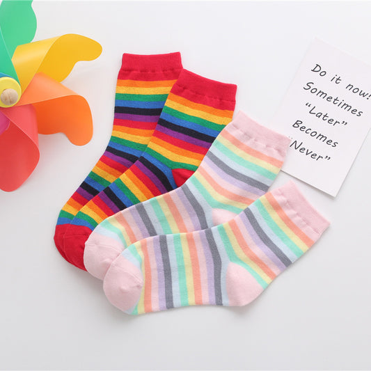 Chaussette Choupi Rétro Rainbow – Fun & Vintage