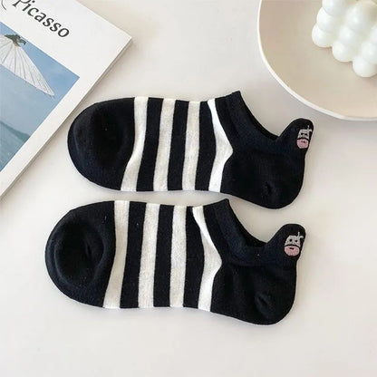 Lot de 5 chaussettes Choupi MooMoo – Vachement mignonnes (et invisibles !)