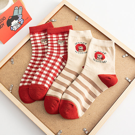 Chaussette Choupi Cartoon – 100 % Coton Mignonnerie