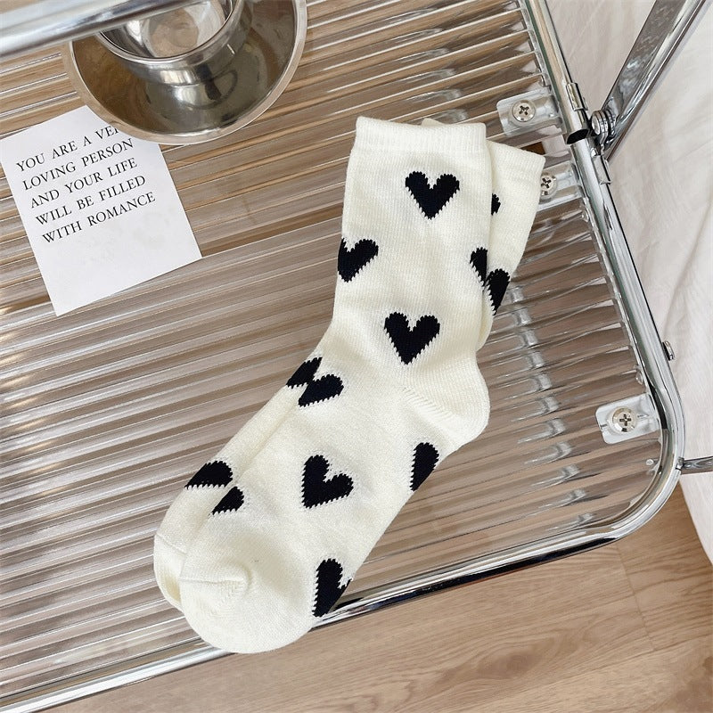 Chaussette Choupi Cœur Coloré