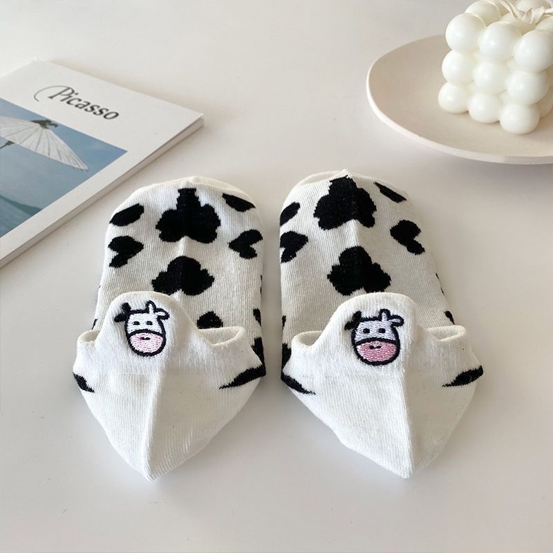 Lot de 5 chaussettes Choupi MooMoo – Vachement mignonnes (et invisibles !)