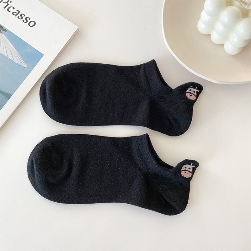 Lot de 5 chaussettes Choupi MooMoo – Vachement mignonnes (et invisibles !)